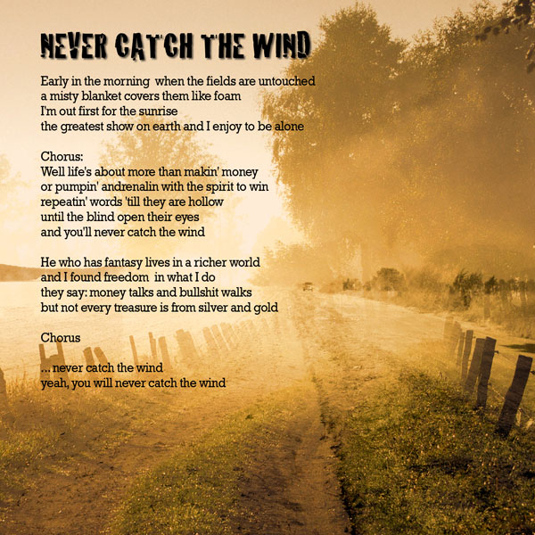 Never Catch the Wind